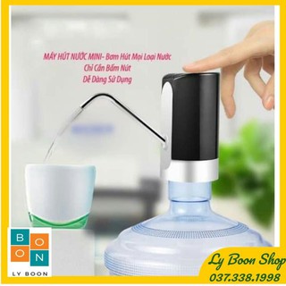 Máy bơm hút nước mini tự động từ bình | Vòi hút xăng bơm rượu tự động