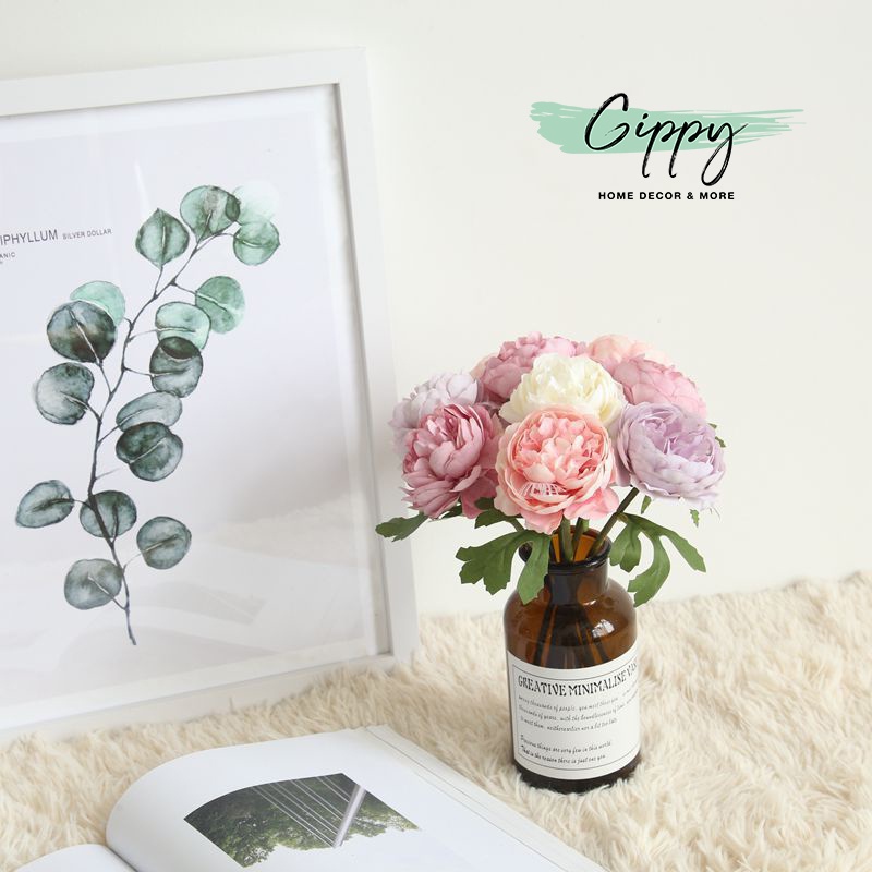 Hoa hồng trà xinh xắn - phụ kiện trang trí chụp hình - Gippy Decor