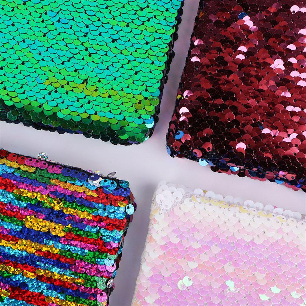 LLOYD Sổ Tay Khổ A5 Đính Kim Sa Lấp Lánh Tiện Dụng Cho Nữ