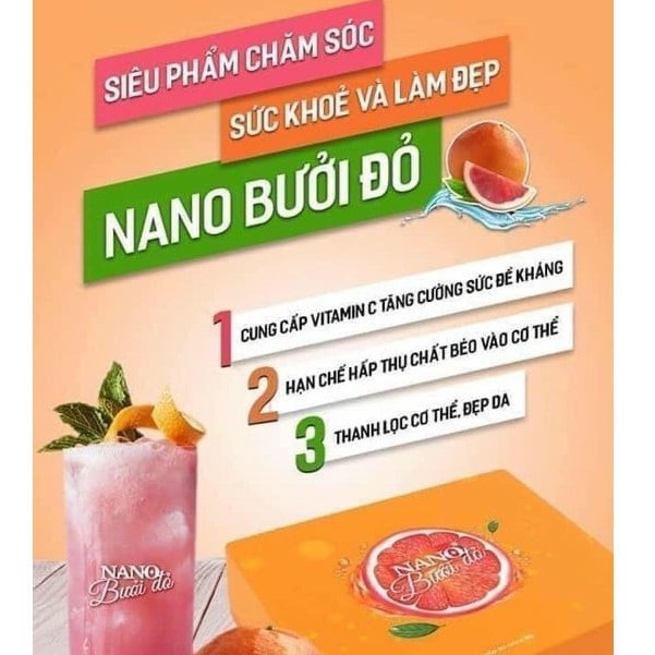 Nano Bưởi Đỏ Nước Ép Bưởi Đỏ Hera Chính Hãng | BigBuy360 - bigbuy360.vn