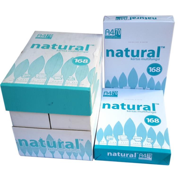 Giấy A4 Natural 70gsm ( 5 Ream/ thùng)