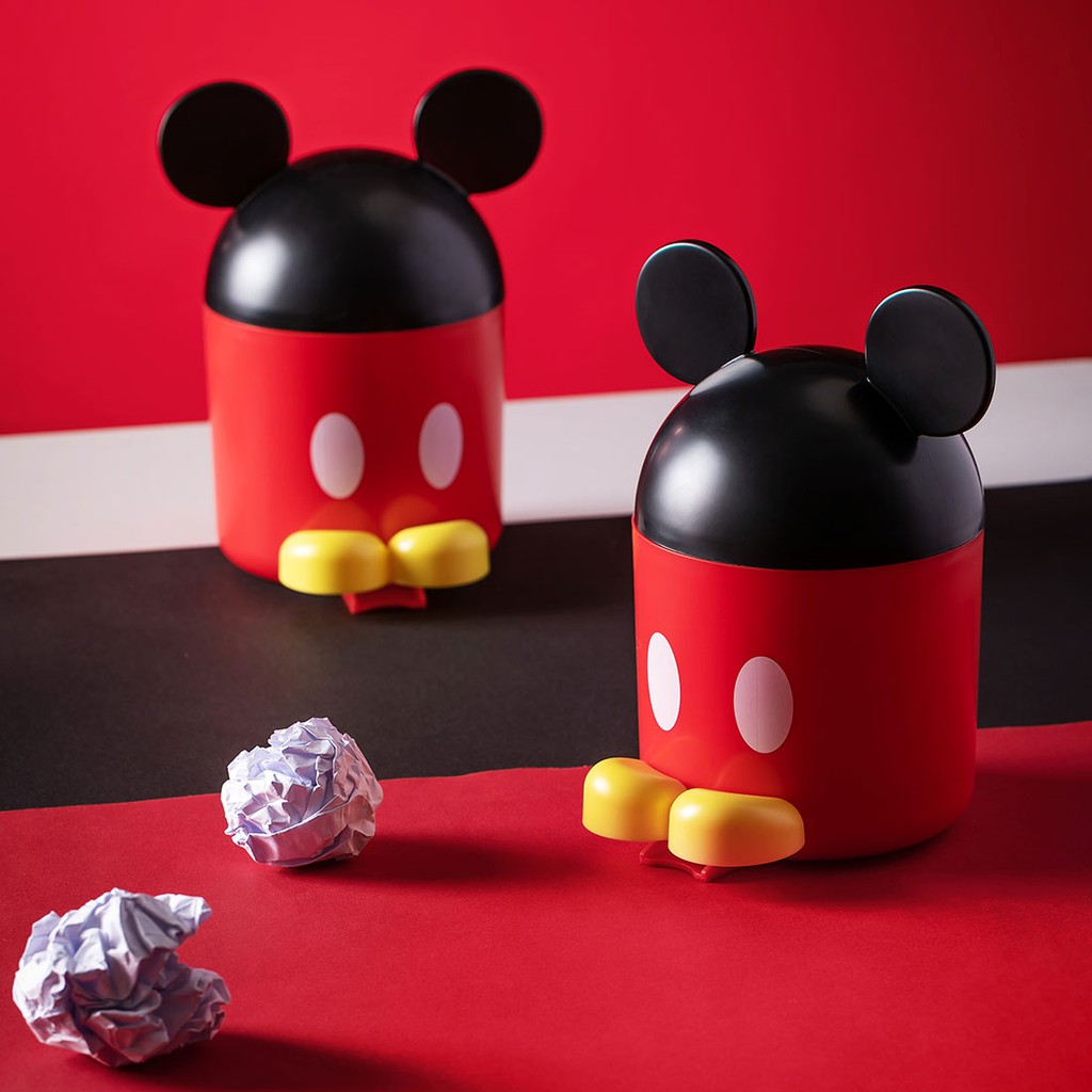 [Mã LIFECPMALL giảm 12% đơn 250K] Thùng rác để bàn Mickey Mouse Miniso