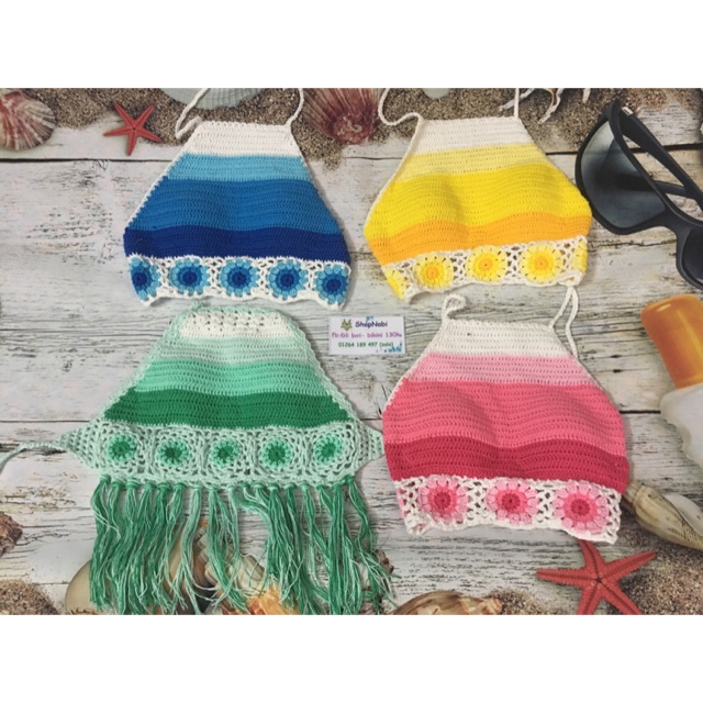 Bikini móc len (lướt qua để xem thêm mẫu)