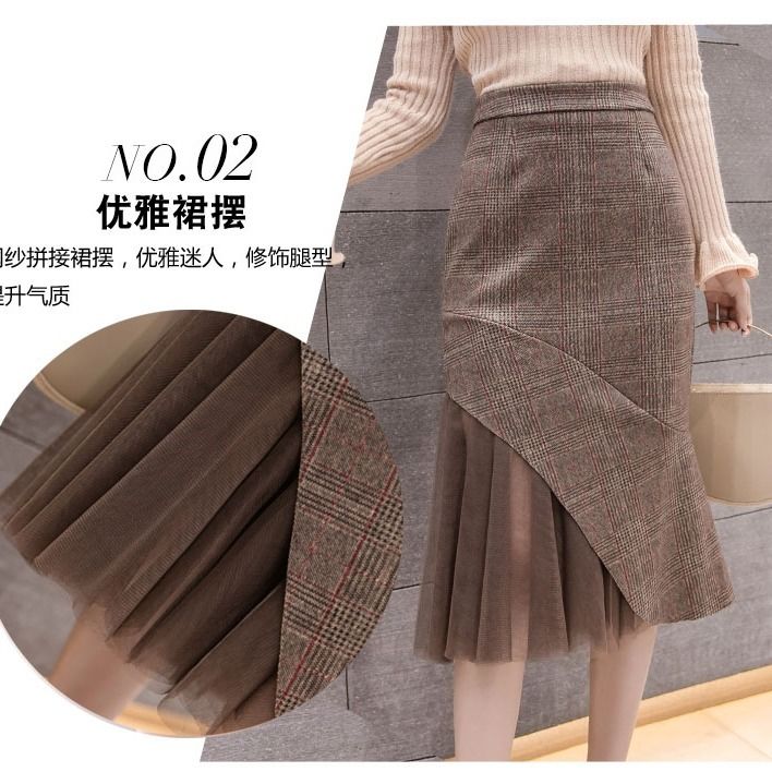  Chân Váy Len Đuôi Cá Lưng Cao Thời Trang Thu Đông 2020 Cho Nữ | BigBuy360 - bigbuy360.vn