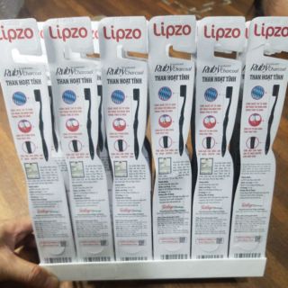 Bàn chải đánh răng Lipzo Ruby Charcoal