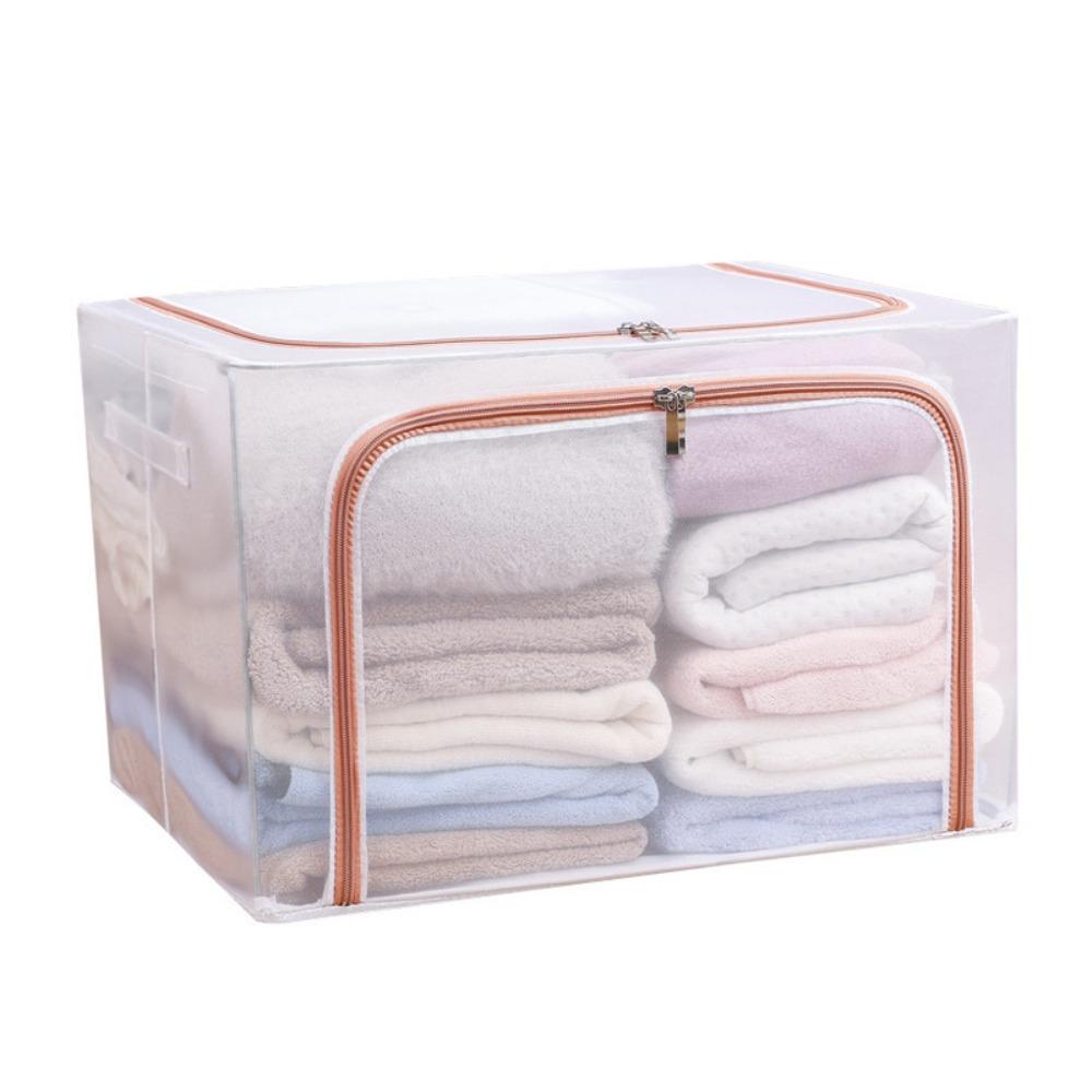 Hộp Đựng Chăn Cỡ Lớn Khung Thép Lưới Nylon Gấp Gọn Tiện Lợi