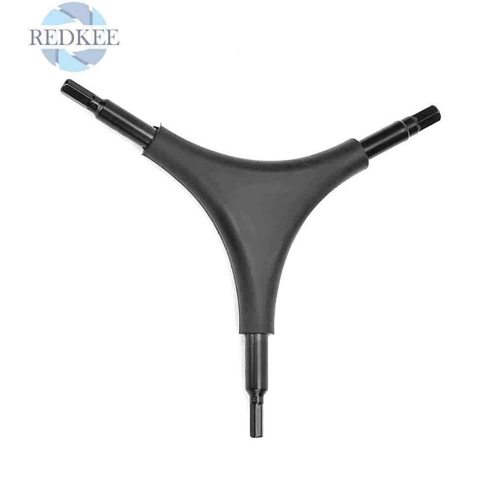 Cờ Lê Lục Giác 3 Chiều 4 / 5 / 6mm Hình Chữ Y Bằng Thép Dùng Sửa Chữa Xe Đạp Leo Núi