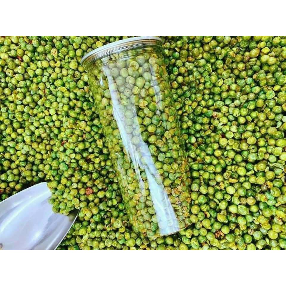 ĐẬU HÀ LAN RANG TỎI ỚT - HỦ 500GRAM