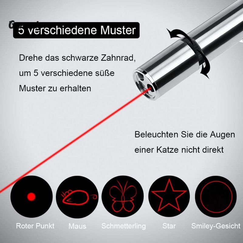 Đèn Laser sạc pin cao cấp 7 trong 1