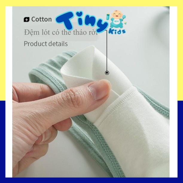 Áo lót bầu cho con bú cúc bấm, chất sợi tre cotton thông hơi cao cấp AL13 - Tiny Kids
