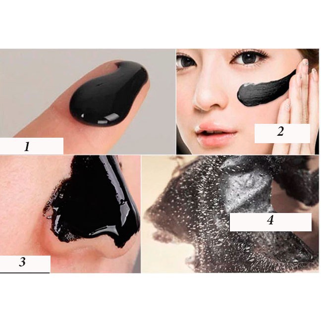 Gel Lột Mụn ♥️FREESHIP♥️  Lột Mụn Than Tre Bioaqua Charcoal Hút sạch mụn cám, mụn đầu đen. Thải độc chì- Sáng da