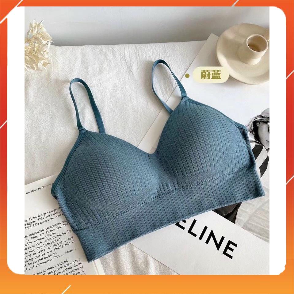 Áo bra 2 đây cotton mịn thấm hút mồ hôi đa năng cao cấp gọn dáng sang chảnh sexy