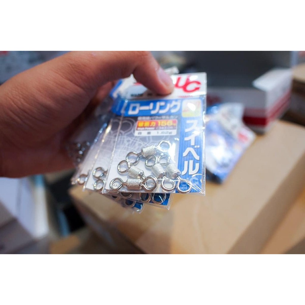 Khóa chống xoắn UG, made in Japan, chịu tải rất cao, chống rỉ cực tốt, là dòng khóa chất lượng cao