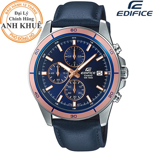 [Mã FARSBR243 giảm 15% đơn 249K] Đồng hồ nam EDIFICE Casio Anh Khuê EFR-526L-2AVUDF