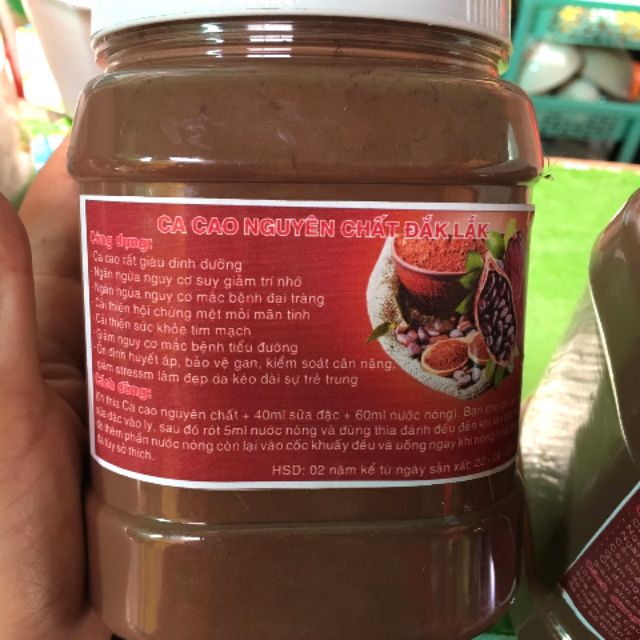 1kg BỘT CA CAO NGUYÊN CHẤT