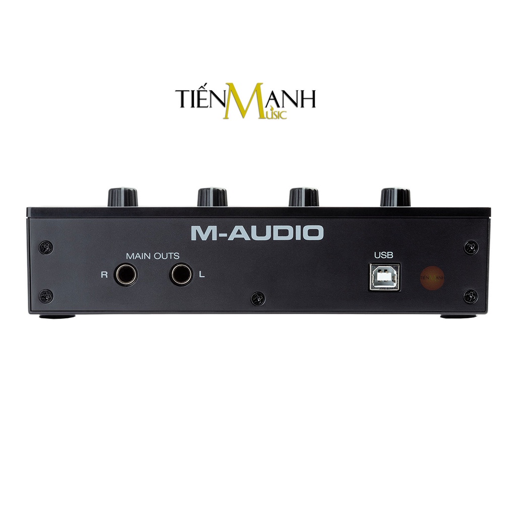 Soundcard M-audio M-Track Duo Bộ Thu Âm, Livestream MAudio MTrack Audio Sound Card M Track