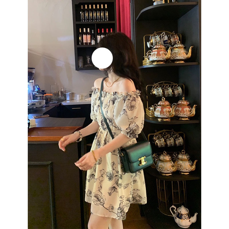 Váy hoa hở vai dáng dài và dáng ngắn siêu yêu 2022