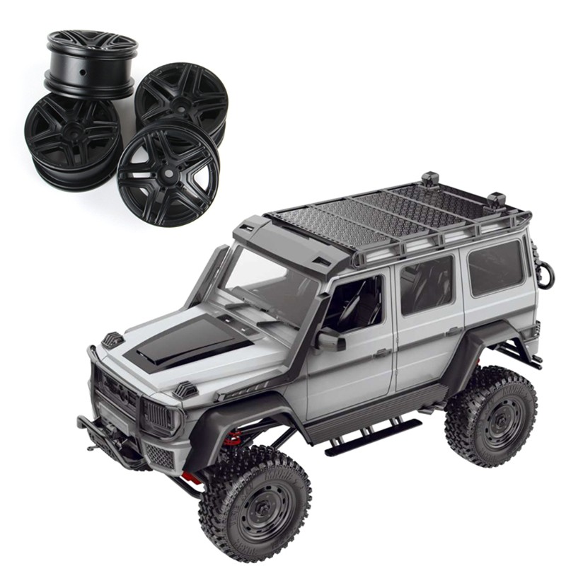 RC Bộ 4 Vành Bánh Xe Cho Xe Địa Hình 1 / 12 Mn86K Mn86Ks