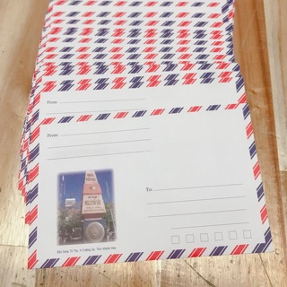 Xấp 20 bao thư sọc có keo dán ( loại đẹp)