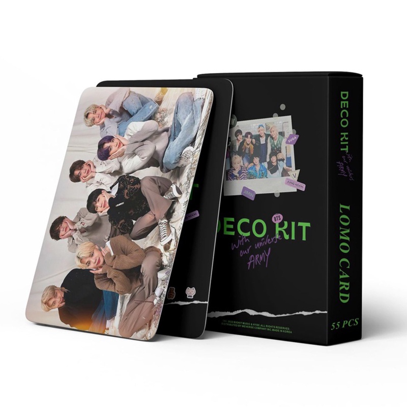 Set 54 Tấm Thẻ Hình Các Thành Viên Nhóm BTS 2022