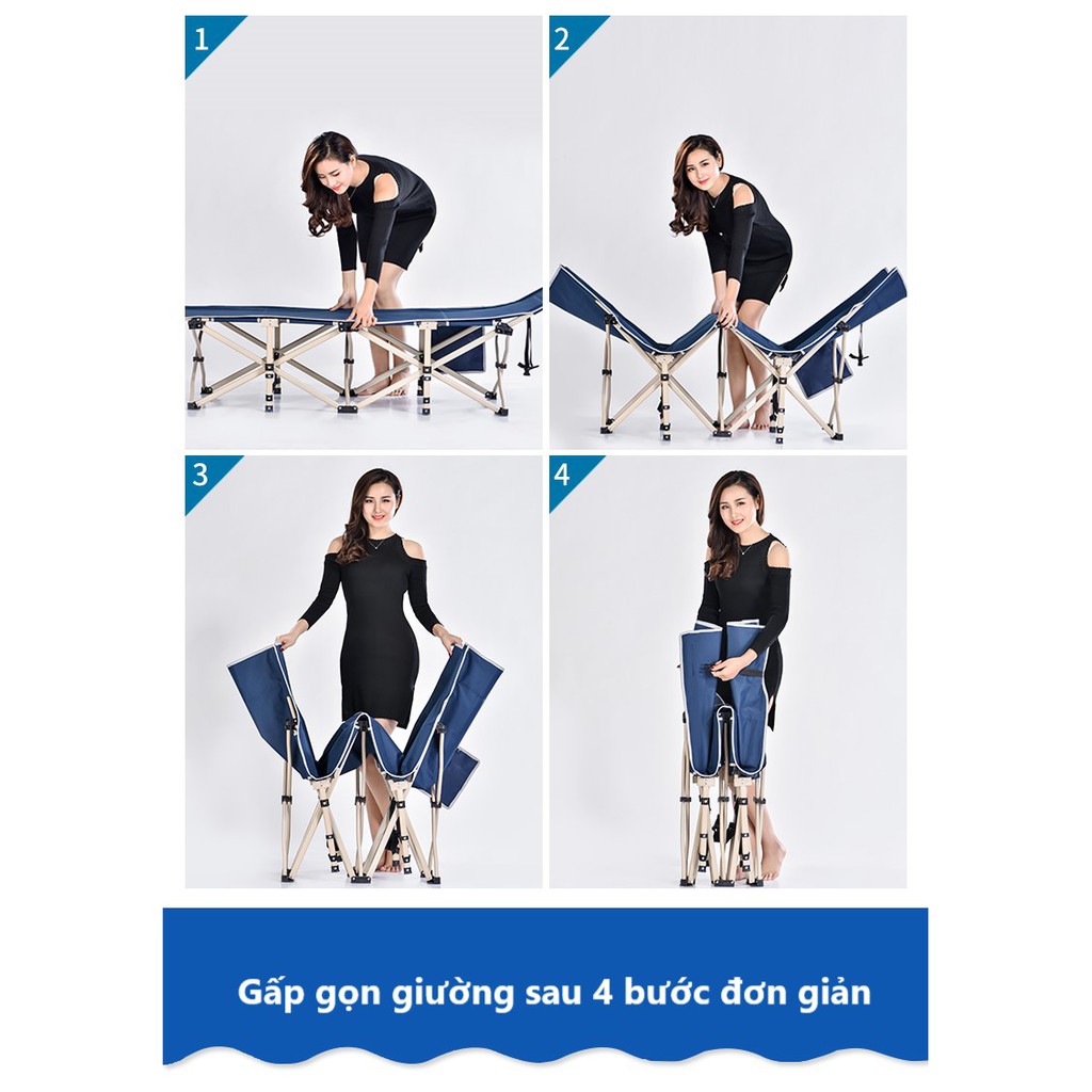 DT132. Giường gấp êm ái, gọn gàng, tiện dụng