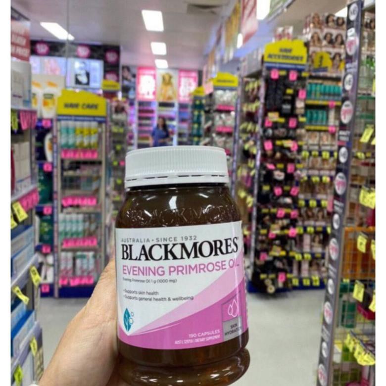 [HÀNG CHÍNH HÃNG ÚC] Tinh dầu hoa anh thảo Blackmores 190 viên của ÚC - Điều hòa nội tiết, tăng thụ thai, đẹp da | BigBuy360 - bigbuy360.vn
