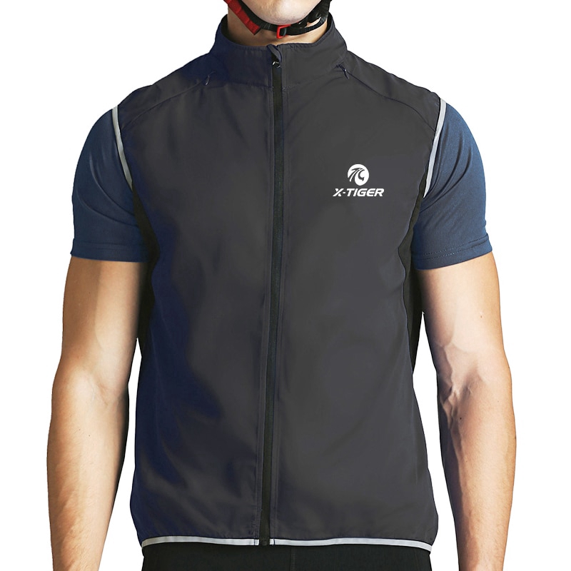 Áo Đi Xe Đạp X-TIGER Không Tay Chống Mưa Khô Nhanh