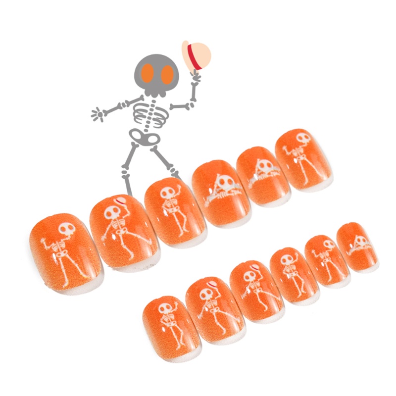 Móng Tay Giả Dạng Nhấn Nhiều Màu Sắc Dùng Hóa Trang Halloween Cho Người Lớn Và Trẻ Em