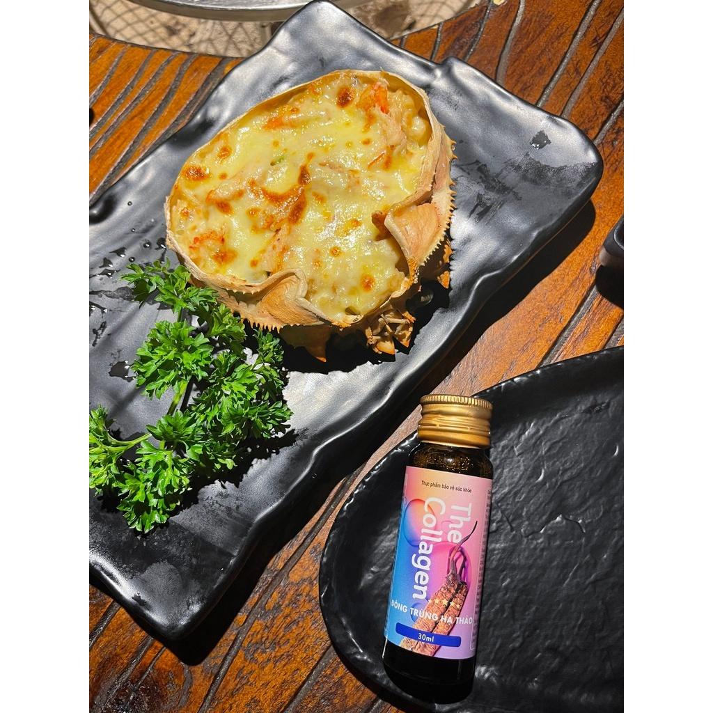 Nước Uống Collagen Đông Trùng Hạ Thảo Collagen Uống Đẹp Da Giữ Dáng Hộp 8 Chai