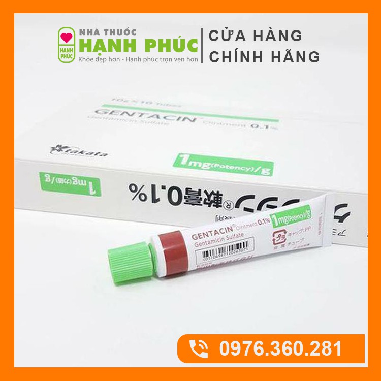 Kem Mờ Sẹo Gentacin - Kem Mờ Sẹo Nhật Bản Date Mới