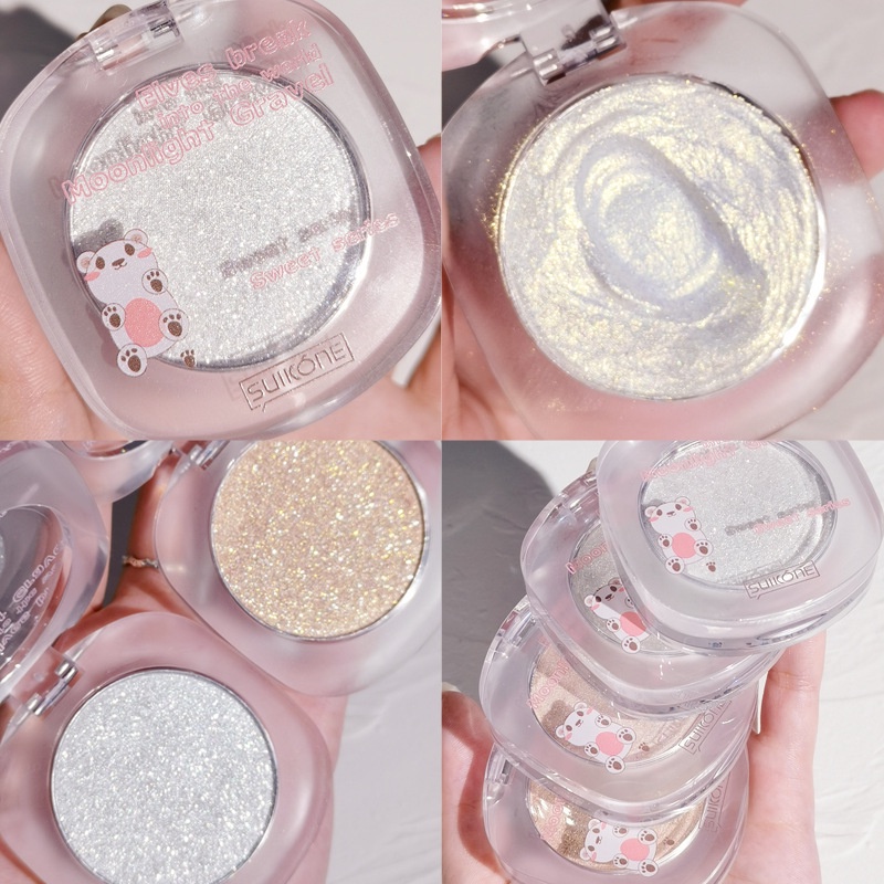 Phấn bắt sáng SUIKONE, phấn bắt sáng highlight nhũ trang điểm nội địa trung F9 - Sammi Beauty