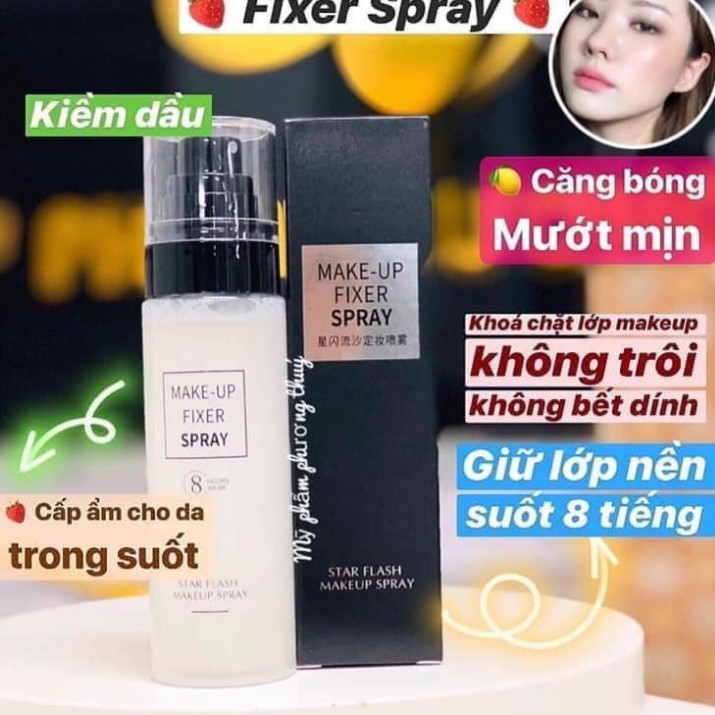 Xịt Khóa Nền - Xịt Khóa Makeup Giữ Lớp Trang Điểm Lâu Trôi Bắt Sáng Kiềm Dầu | BigBuy360 - bigbuy360.vn