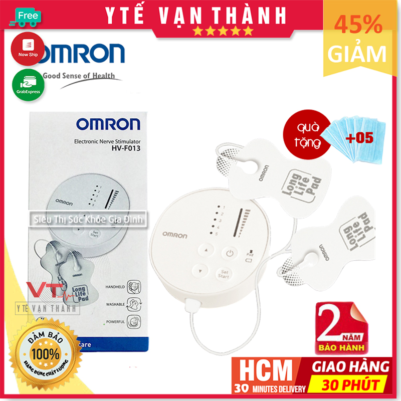 ✅ [Chính Hãng DKSH] Máy Massage Xung Điện: Omron HV-F013 Mát xa, Massa - VT0519