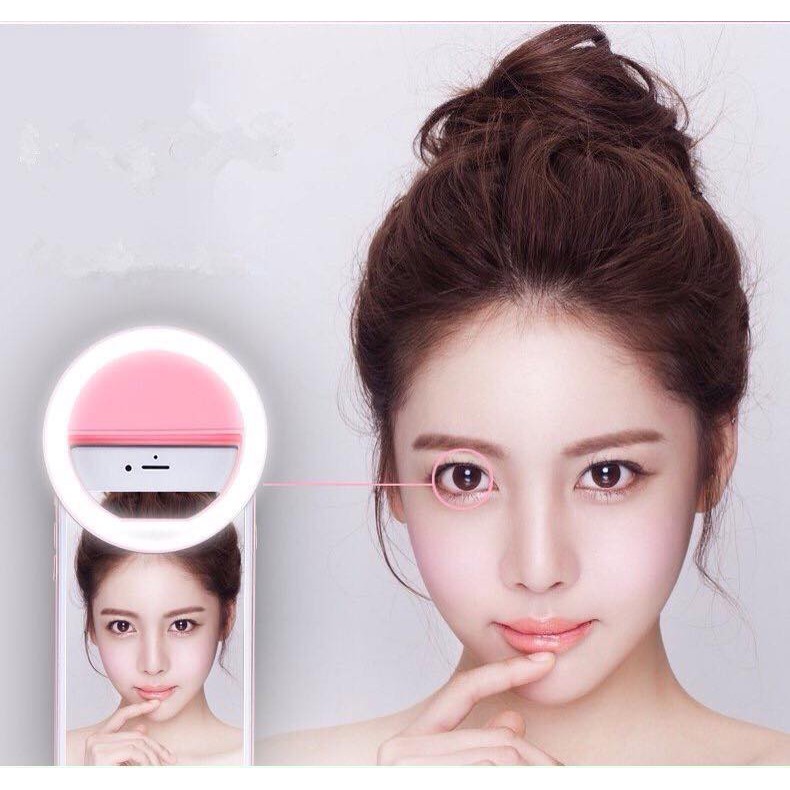 Đèn Kep Flash Hỗ Trợ Selfie For Smartphone (Selfie Ring Light)