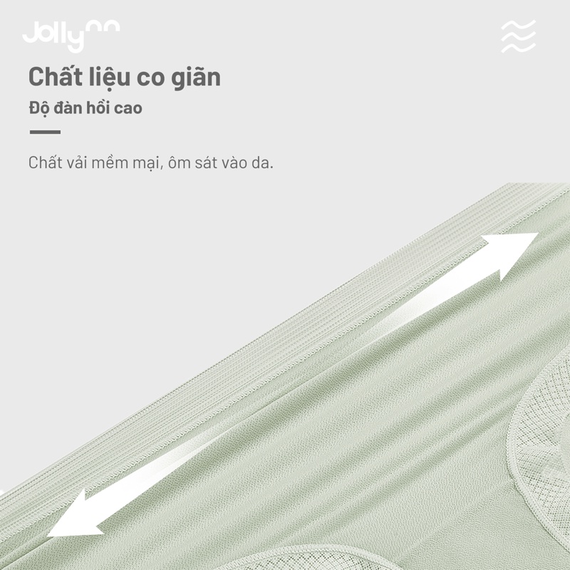 Quần lót nữ Thái Lan cao cấp Jollynn Panties Cool-Fit vải thoáng khí, kháng khuẩn, mát lạnh khi chạm vào da.