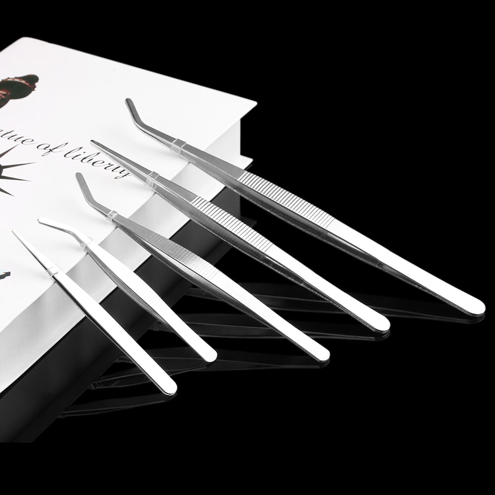 Nhíp Bằng Thép Không Gỉ Thời Trang Chống Tĩnh Điện Dùng Trồng Cây Bonsai DIY