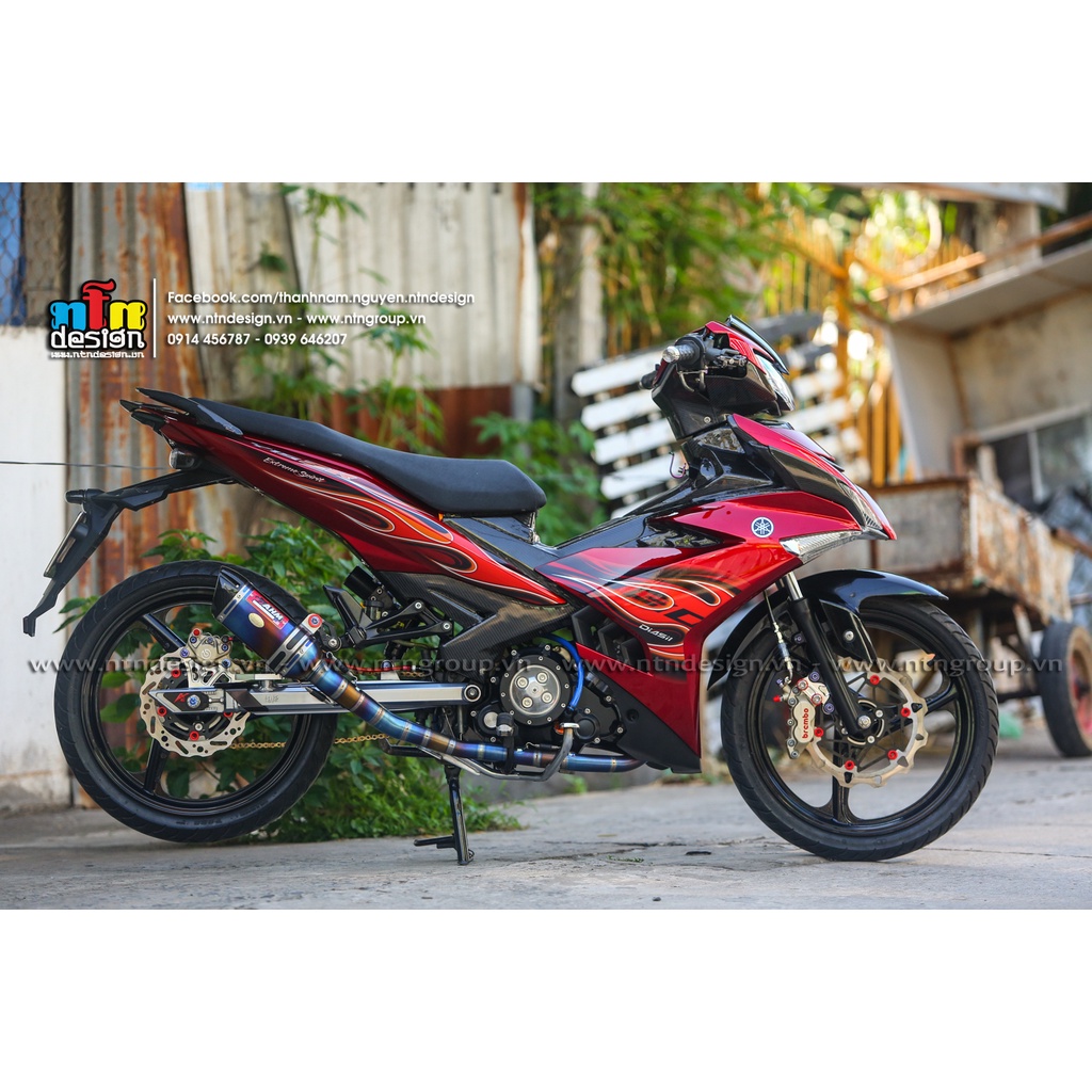 Tem Exciter 150 mẫu tem lửa N19