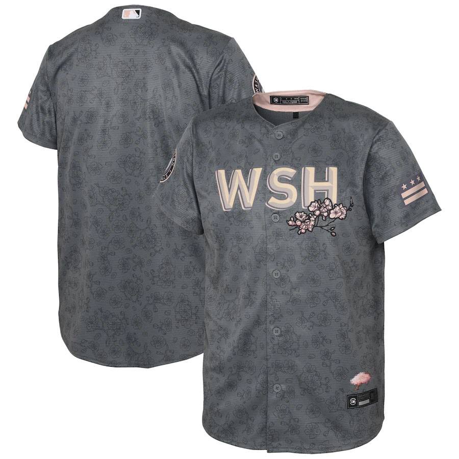 Áo Bóng Chày NP2 MLB Washington Phiên Bản Unisex Plus Size PN2