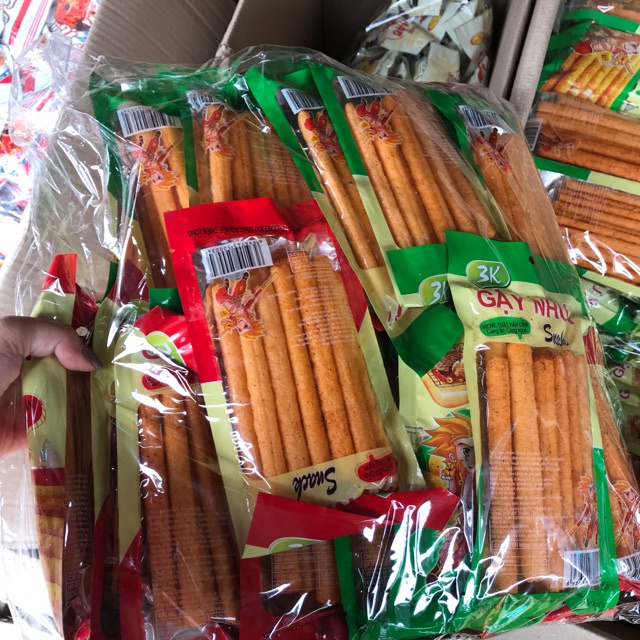 Snack, Bim bim Gậy Như Ý Long Thành cay cay, đồ ăn vặt cổng trường