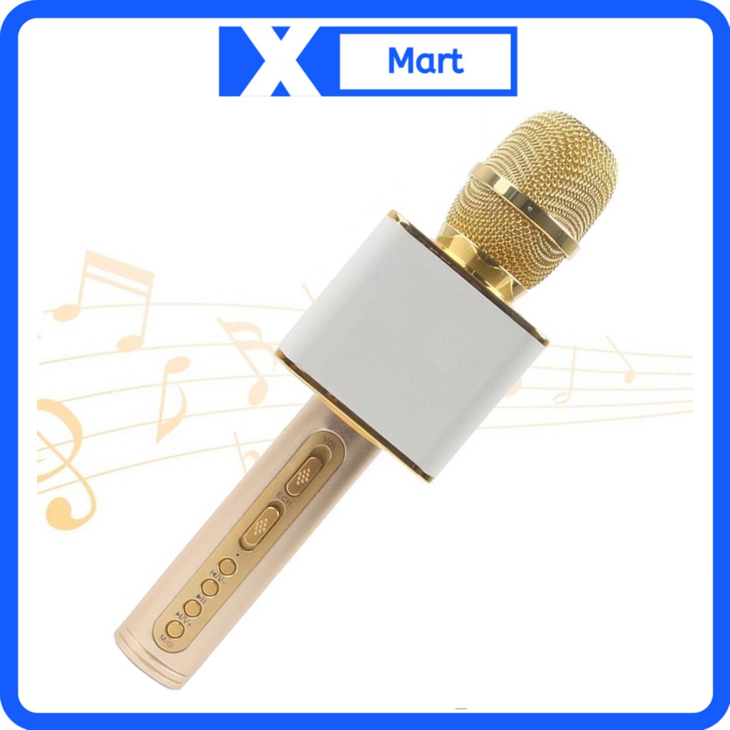 Micro Karaoke Blueooth SD08 chính hãng - Micro không dây hát karaoke trên điện thoại âm hay