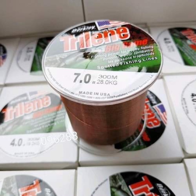 cước câu cá trilene cước cá mập 300m