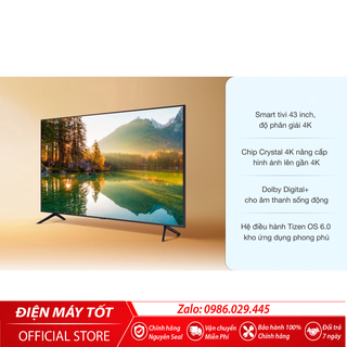 Tivi Samsung 4K 43 inch UA43AU7700
