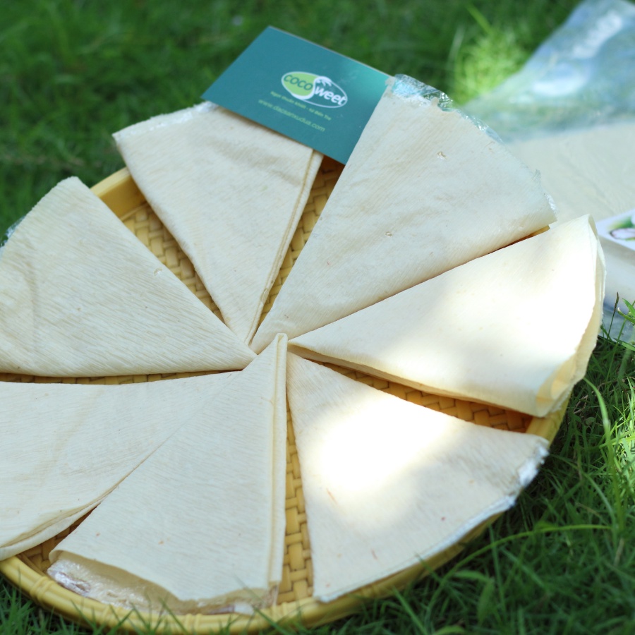 Bánh tráng sữa Cocosweet - Đặc sản Bến Tre - ăn liền, thơm, mềm dẽo, không dính răng