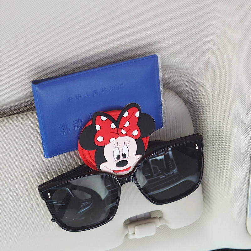 Car Eyeglass Hanger Sun Visor Card Car Holder Seat Car Sunglasses Car Storage Can Sunglasses Case Clip car accessories vc0x