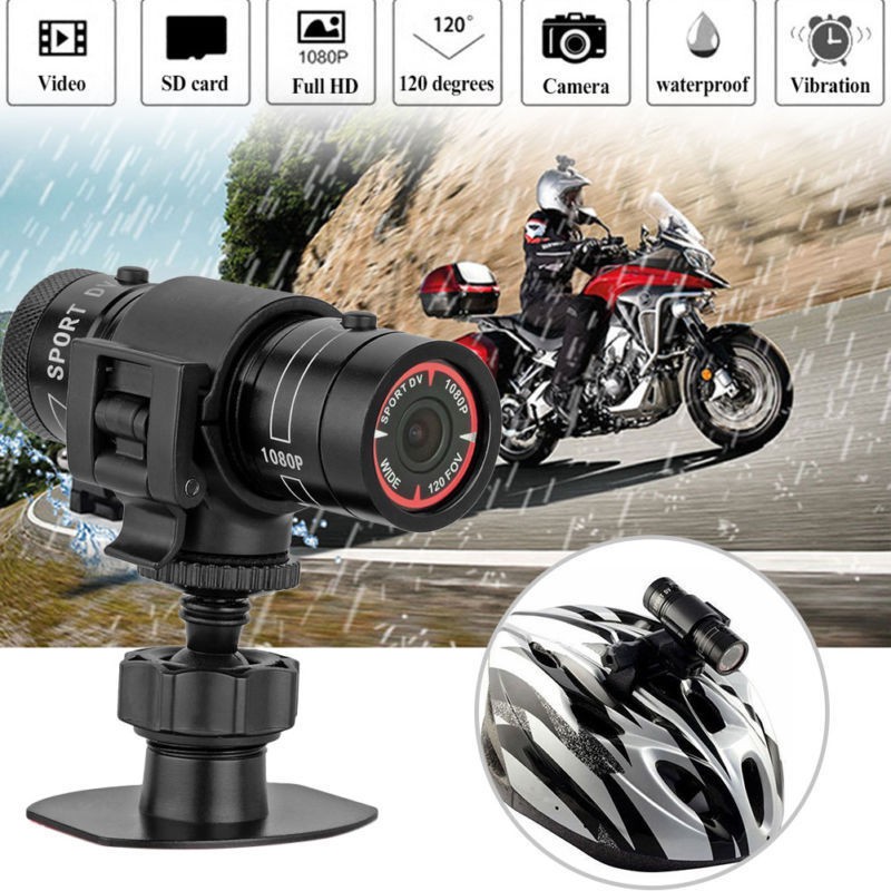 [S.F]-Mini F9 HD 1080P Bike Motorcycle Helmet Sport Camera Video Recorder DV Camcorder