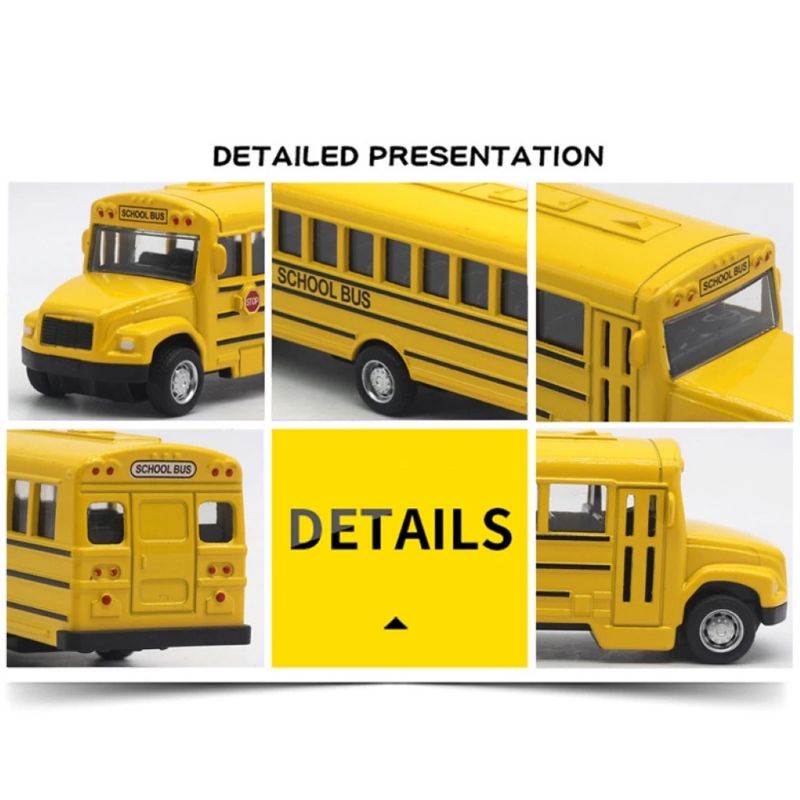 Mô hình xe bus kim loại tỉ lệ 1:43