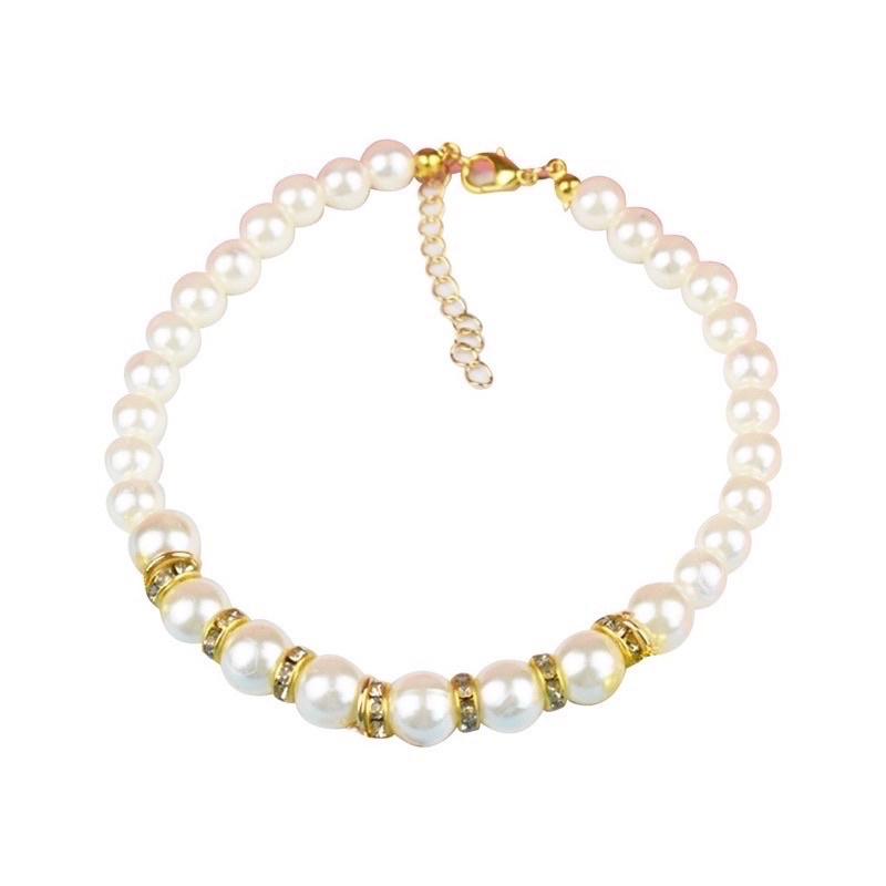 Vòng cổ ngọc trai sang trọng cho thú cưng