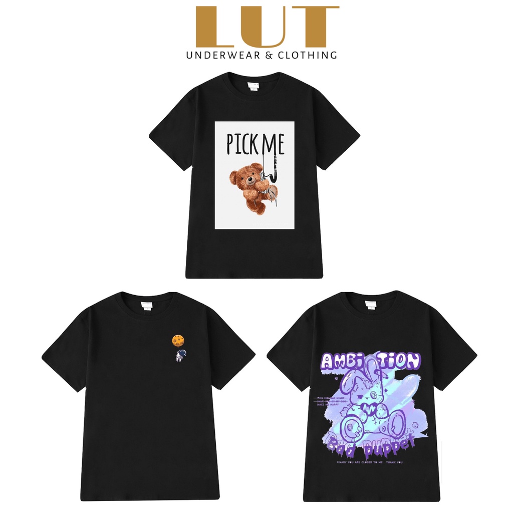 Áo phông nam nữ - áo thun unisex họa tiết cổ tròn cá tính kiểu dáng hàn quốc