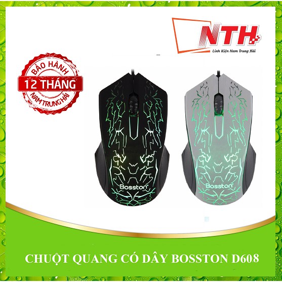 Mouse Bosston D608 LED 7 Màu