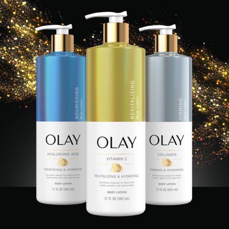 [AUTH ĐỦ BILL] SỮA DƯỠNG THỂ OLAY COLLAGEN B3 FIRMING& HYDRATING BODY